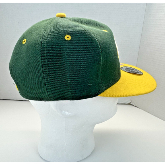 NFL Green Bay Packers Supreme Cap Green Yellow Snap-Back Hat NEW WITH TAGS!!! - Picture 5 of 7